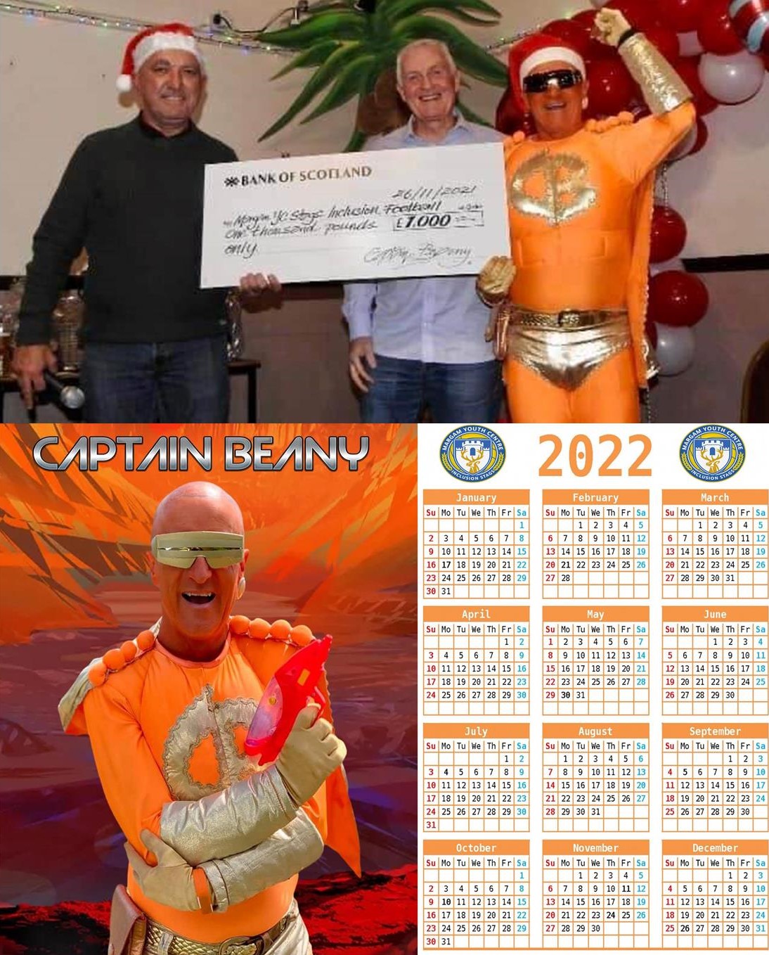 Captain Beany 2022 Calendar